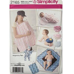 Simplicity 2165 Baby Accessories Sewing Pattern Uncut